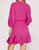 Woven Dress In Hot Pink