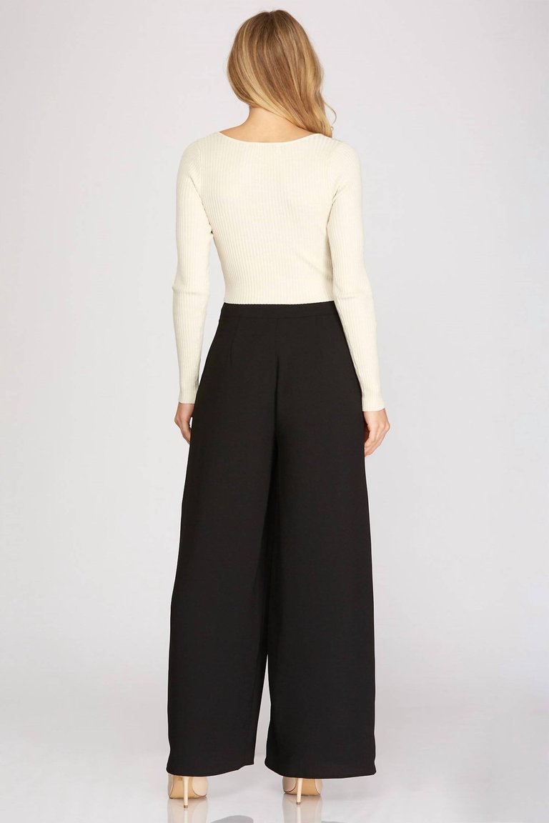 Woven Wide Pants