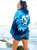 Blue Storm Tie-Dye Hoodie