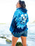 Blue Storm Tie-Dye Hoodie