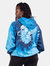 Blue Storm Tie-Dye Hoodie