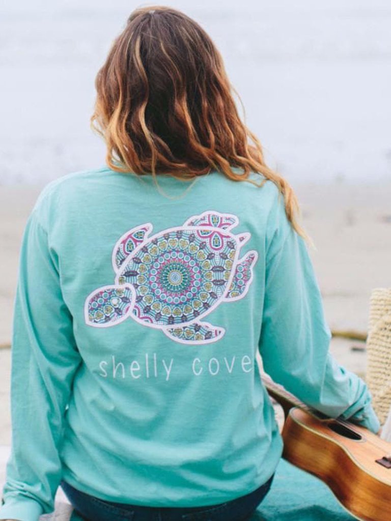 Summer Boho Long Sleeve - Mint