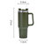 40OZ H2.0 FlowState Stainless Steel Vacuum Insulated Flasks - Army Green
