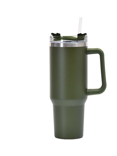 SheShow 40OZ H2.0 FlowState Stainless Steel Vacuum Insulated Flasks - Army Green product