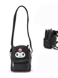 Anime Doll Cosplay Light Black Bag Kawaii Mini Backpack Cute Cosplay Backpack Girl Doll Handbag - Black