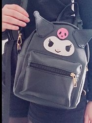 Anime Doll Cosplay Light Black Bag Kawaii Mini Backpack Cute Cosplay Backpack Girl Doll Handbag