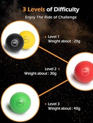 Boxing Reflex Ball for Kids and Adults,4 Levels Boxing Ball with 2 Adjustable Headbands