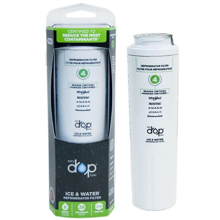 Everydrop Ice And Water Refrigerator Filter 4 - EDR4RXD1, Single Pack - Green