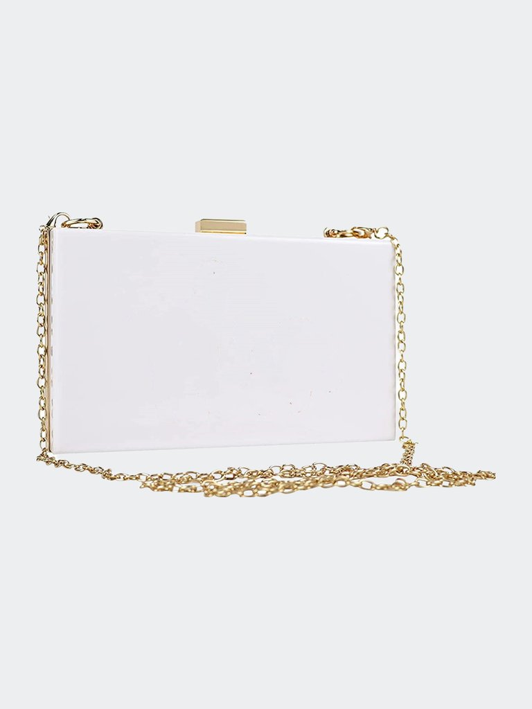 Hardcase Bridal Bags - White