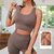 High Waisted Quick Drying Yoga Fitness Suit Set