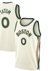Men's Boston Celtics Jayson Tatum 2024 City Edition Jersey - White