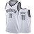 Men's Brooklyn Nets Kyrie Irving 11# 75Th Anniversary Jersey White - White