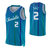 Men's Charlotte Hornets LaMelo Ball 2# 75TH Anniversary Jersey - Blue