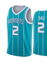 Men's Charlotte Hornets LaMelo Ball 2# Basketball Jersey Blue - Blue