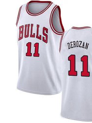 Mens Chicago Bulls DeMar DeRozan White Association Edition Jersey - White