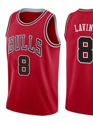 Men's Chicago Bulls Zach Lavine Red Jersey - Red