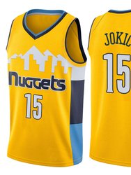 Men's Denver Nuggets Nikola Jokic Jersey - Yellow