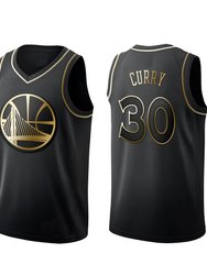 Men's Golden State Warriors Stephen Curry Basketball Jersey - Black