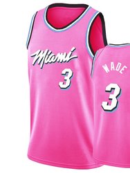 Mens Miami Heat Dwyane Wade City Edition Jersey - Pink - Pink
