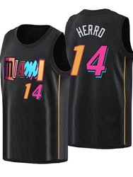 Men's Miami Heat Tyler Herro 2021-22 City Edition Jersey - Black