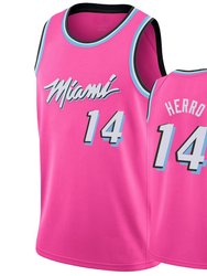 Men's Miami Heat Tyler Herro Earned Jersey Pink - Pink