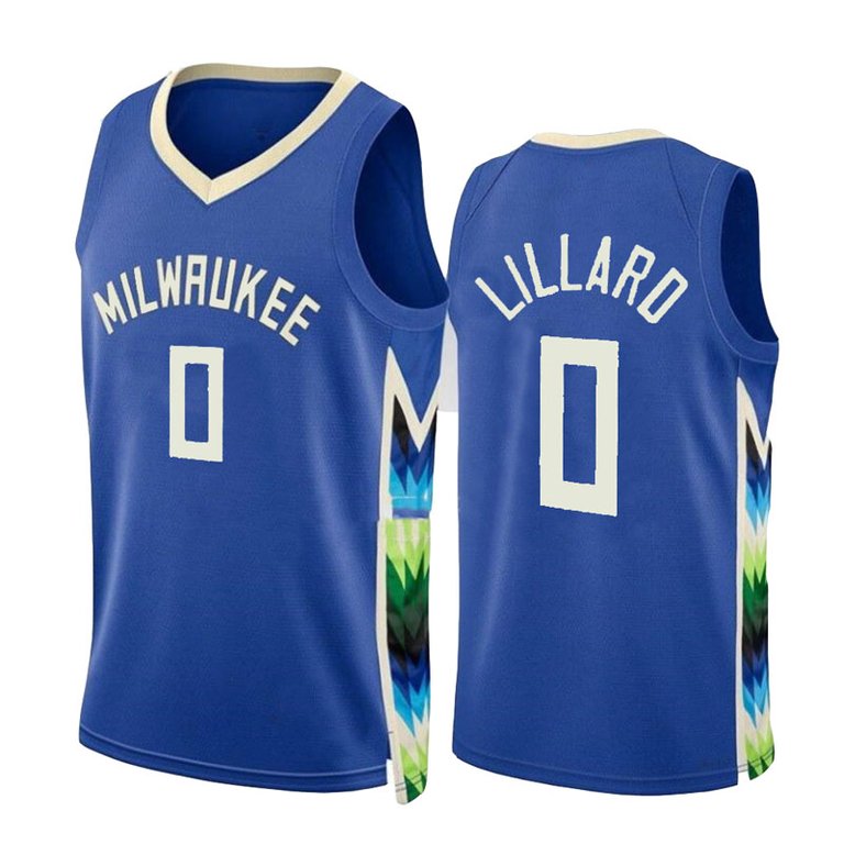 Damian lillard cheap stitched jersey