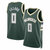 Men's Milwaukee Bucks Damian Lillard 0# Green Jersey - Icon Edition - Green