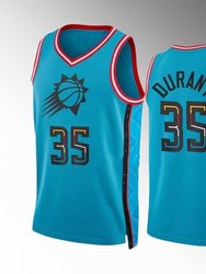 Mens Phoenix Suns Kevin Durant 35# 2022-23 Blue City Edition Jersey - Blue