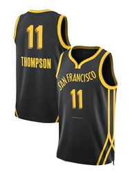 Mens's Golden State Warriors Klay Thompson 2024 City Edition Jersey - Black