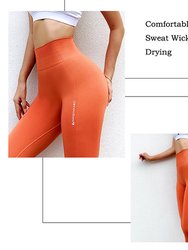 Women Hip Lift High Waist Yoga Pants Quick Dried Elastic Tight Sports Pants
