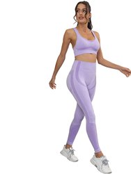 Women Sports And Fitness Fashion Buttock Lifting Yoga Suit Set