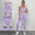 Women Sports And Fitness Fashion Buttock Lifting Yoga Suit Set