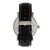 Shield Gilliam Leather-Band Men's Diver Watch - Silver/Black