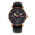 Shield Gilliam Leather-Band Men's Diver Watch