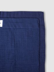 Inner Pile Bath Towel - Navy