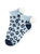 Alma Leopard Print Plush Home Socks, Blue - Blue