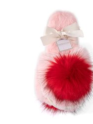 Amor Slippers, Pink