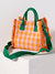 Anna Mini Tote, Orange - Orange