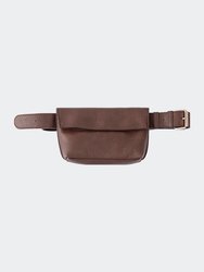 Arden Belt Bag, Chocolate - Chocolate