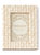 Ariston Woven 4" x 6" Picture Frame, Ivory