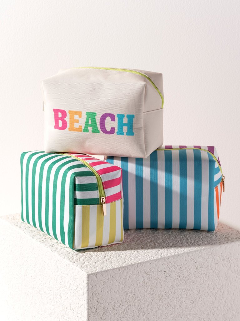 Beach Zip Pouch