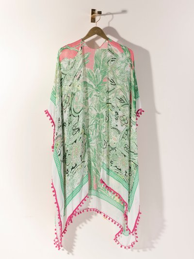 Shiraleah Belize Kimono, Green product