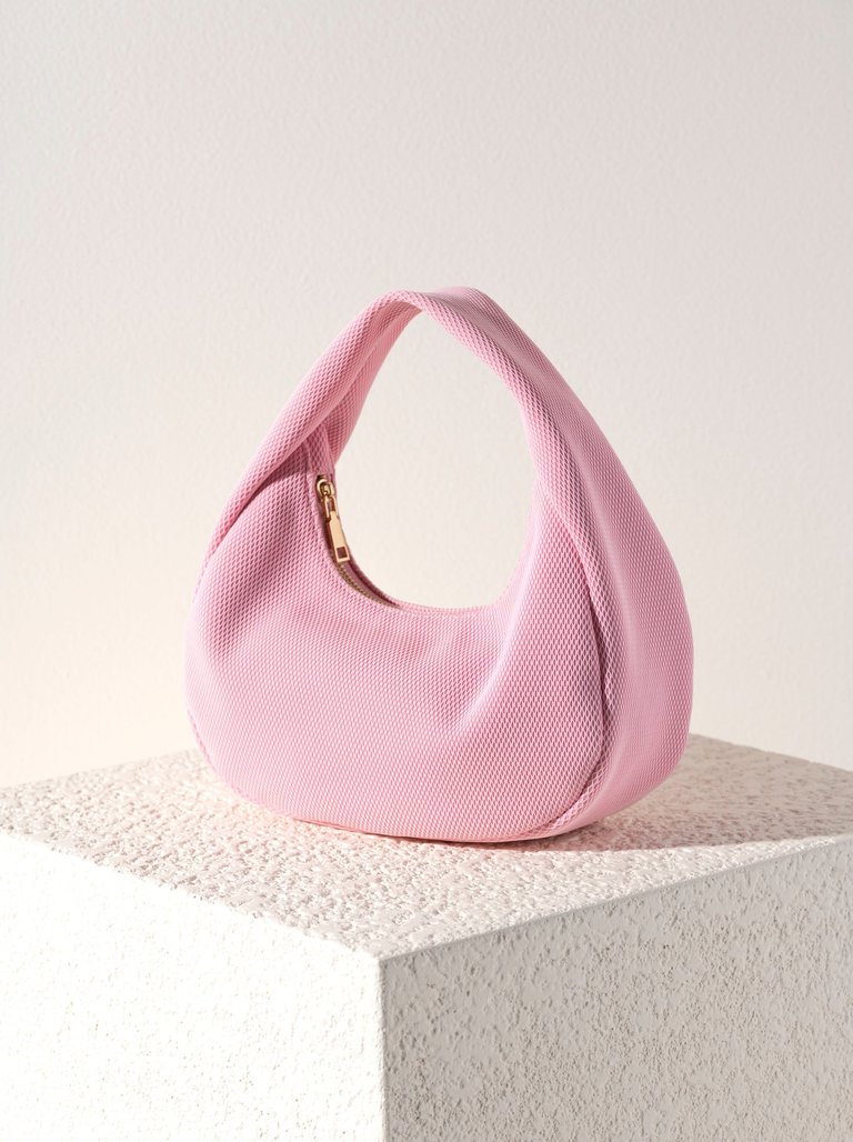 Bella Mini Hobo Bag, Pink