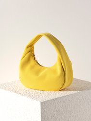 Bella Mini Hobo Bag, Yellow - Yellow