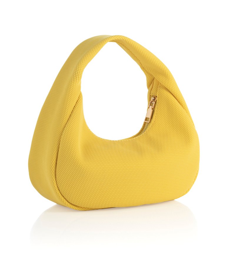 Bella Mini Hobo Bag, Yellow