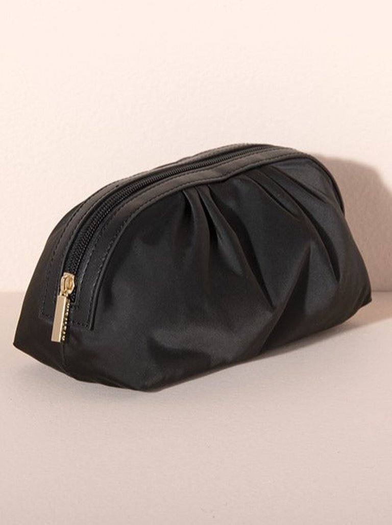 Betty Cosmetic Pouch - Black - Black