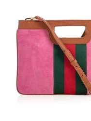 Blakely Clutch/Cross-Body, Raspberry