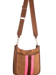 Blakely Cross-Body Handbags - Chocolate