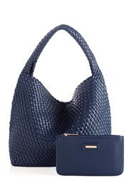 Blythe Hobo Bag, Navy