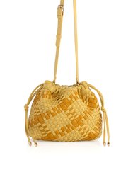 Blythe Plaid Drawstring Shoulder Bag, Sun